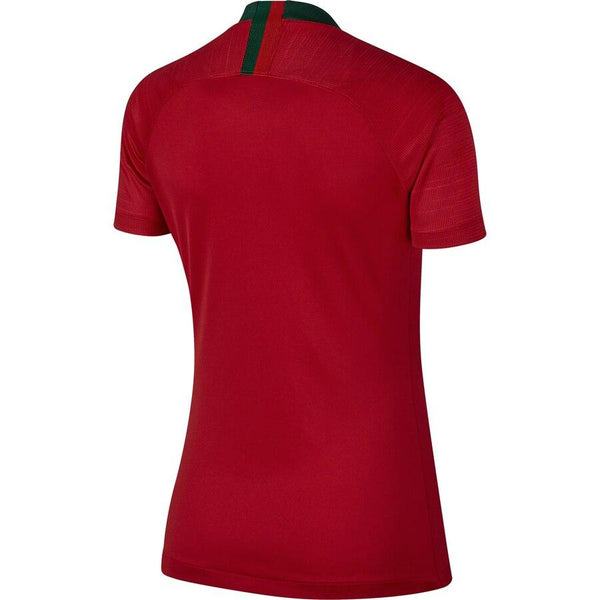 Portugal National Team Women's Home Replica Stadium Blank Jersey – Red 2019