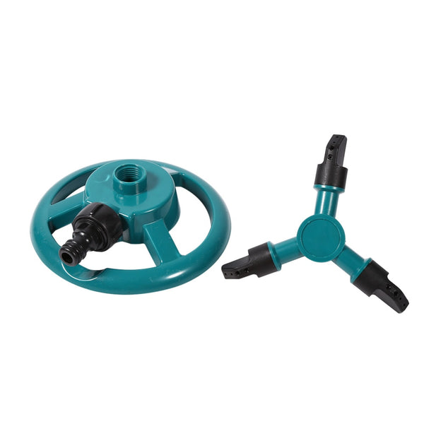 Three Arm Garden Sprinkler Watering Head Lawn 3 Nozzle Water Sprinkler Garden Sprinklers Water Durable Rotary