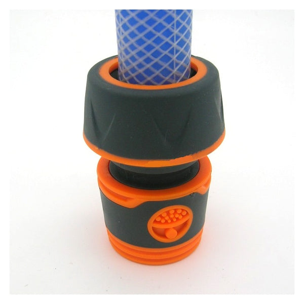Durable Water Sprinkle 3/4" Water Hose Connector Pipe Adaptor Water Tap Hose Pipe Fitting Set connector with Rubber Material