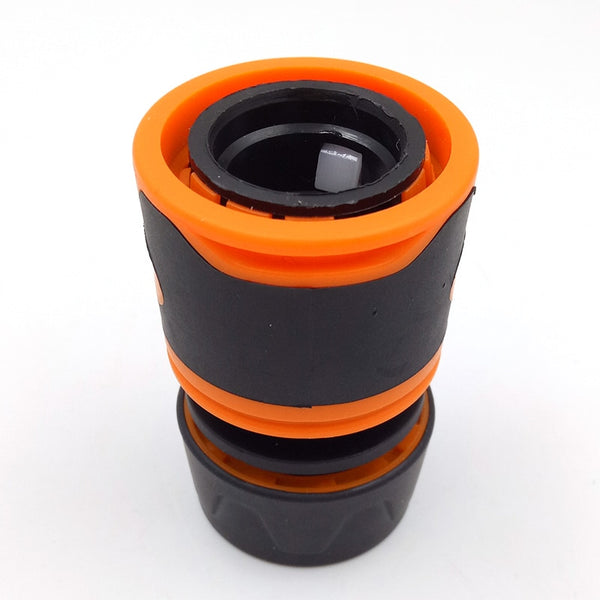 Durable Water Sprinkle 3/4" Water Hose Connector Pipe Adaptor Water Tap Hose Pipe Fitting Set connector with Rubber Material
