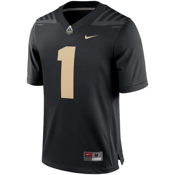 Purdue Boilermakers Game Football Jersey – Black 2019