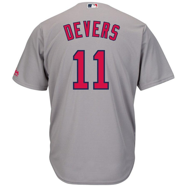 Rafael Devers Boston Red Sox Majestic Road Official Cool Base Player Jersey - Gray 2019