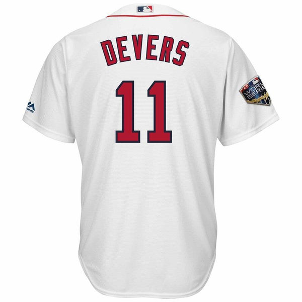 Rafael Devers Boston Red Sox Majestic World Series Cool Base Player Jersey – White 2019