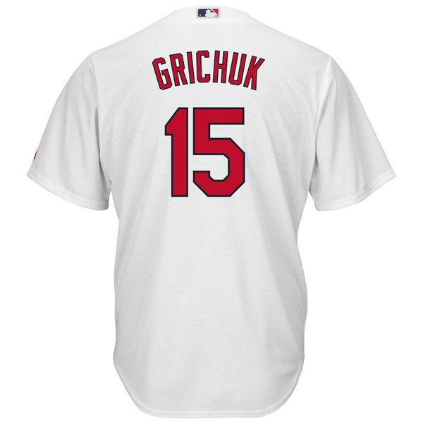 Randal Grichuk St. Louis Cardinals Majestic Cool Base Home Player Jersey - White 2019