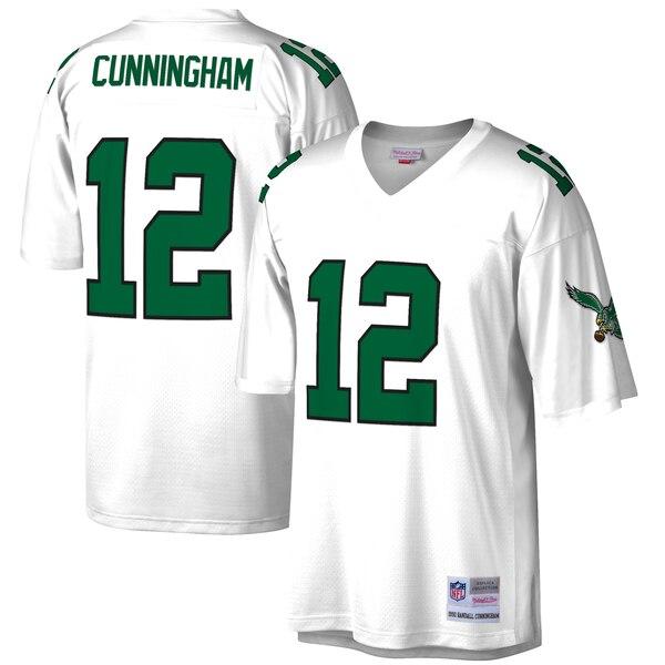 Randall Cunningham Philadelphia Eagles Mitchell &amp; Ness Retired Player Vintage Replica Jersey - White 2019
