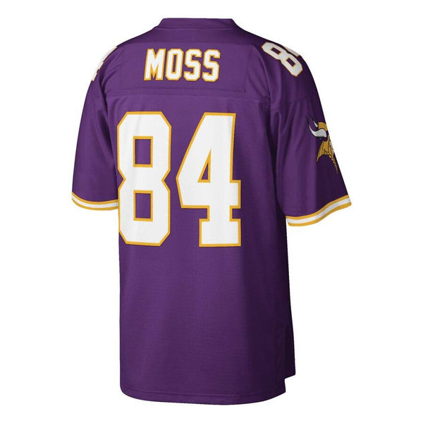 Randy Moss Minnesota Vikings Mitchell &amp; Ness 1998 Retired Player Replica Jersey - Purple 2019