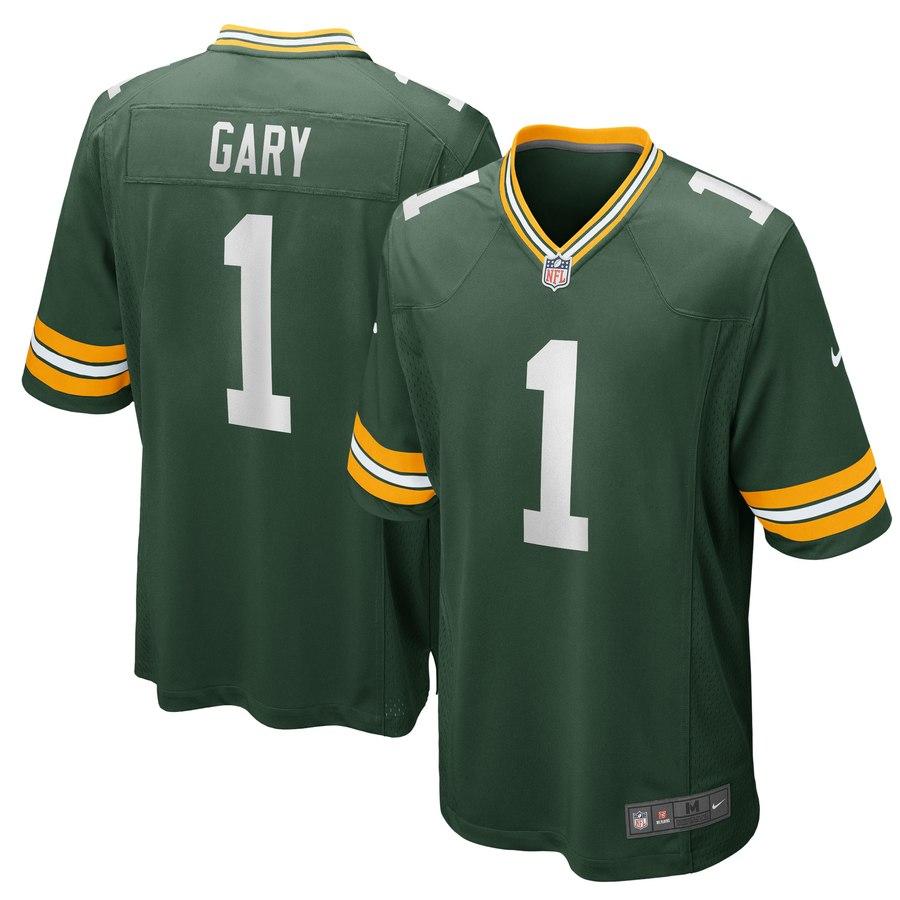 Rashan Gary Green Bay Packers 2019 NFL Draft First Round Pick Game Jersey – Green 2019
