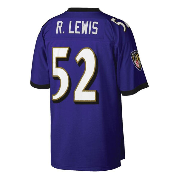 Ray Lewis Baltimore Ravens Mitchell &amp; Ness Retired Player Replica Jersey - Purple 2019