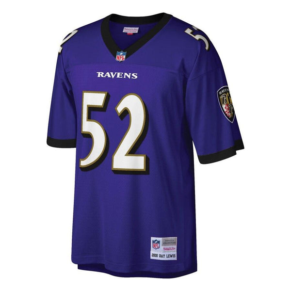 Ray Lewis Baltimore Ravens Mitchell &amp; Ness Retired Player Replica Jersey - Purple 2019