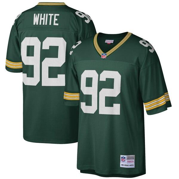 Reggie White Green Bay Packers Mitchell &amp; Ness Retired Player Vintage Replica Jersey - Green 2019
