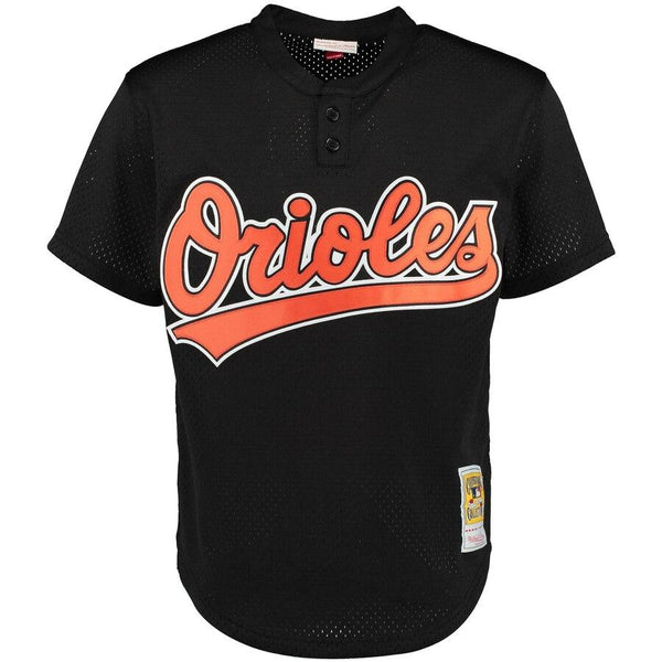 Roberto Alomar Baltimore Orioles Mitchell &amp; Ness Cooperstown Mesh Batting Practice Jersey - Black 2019
