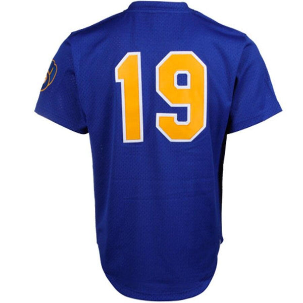 Robin Yount Milwaukee Brewers Mitchell &amp; Ness Cooperstown Mesh Batting Practice Jersey - Royal 2019