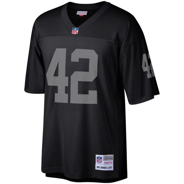 Ronnie Lott Oakland Raiders Mitchell &amp; Ness Retired Player Replica Jersey - Black 2019