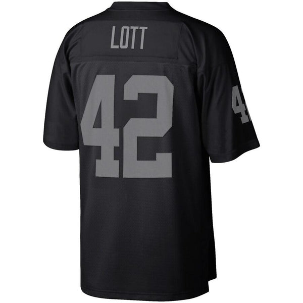 Ronnie Lott Oakland Raiders Mitchell &amp; Ness Retired Player Replica Jersey - Black 2019