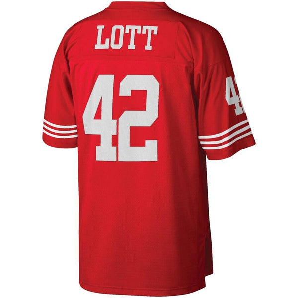 Ronnie Lott San Francisco 49ers Mitchell &amp; Ness Retired Player Vintage Replica Jersey - Scarlet 2019