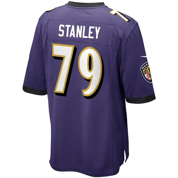 Ronnie Stanley Baltimore Ravens Game Jersey - Purple 2019