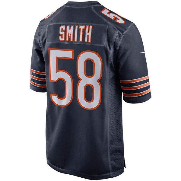 Roquan Smith Chicago Bears 100th Season Game Jersey – Navy 2019