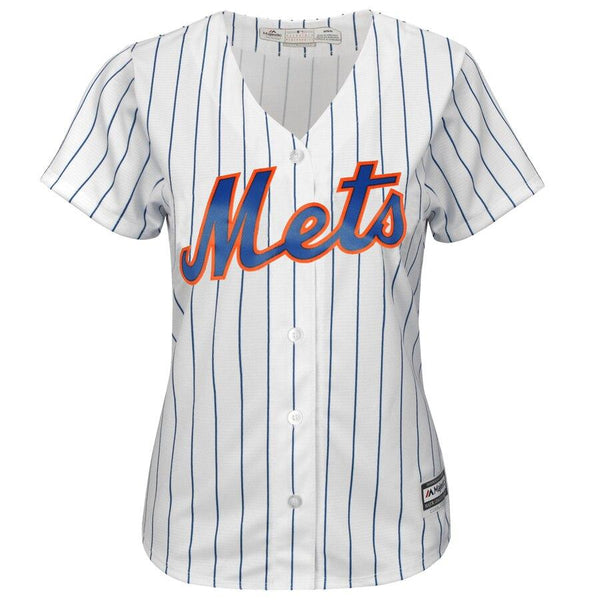Mike Piazza New York Mets Majestic Women's Home Cool Base Player Jersey - White/Royal 2019