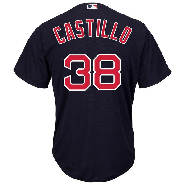 Rusney Castillo Boston Red Sox Majestic Cool Base Player Jersey - Navy 2019