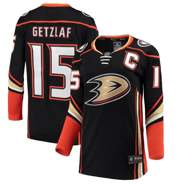 Ryan Getzlaf Anaheim Ducks Women's Home Breakaway Player Jersey - Black 2019