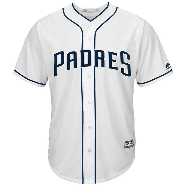 Ryan Schimpf San Diego Padres Majestic Home Cool Base Jersey - White 2019