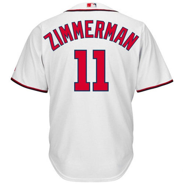 Ryan Zimmerman Washington Nationals Majestic Cool Base Player Jersey - White 2019