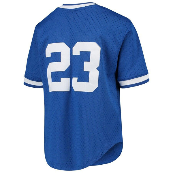 Ryne Sandberg Chicago Cubs Mitchell &amp; Ness Youth Cooperstown Collection Mesh Batting Practice Jersey – Royal 2019