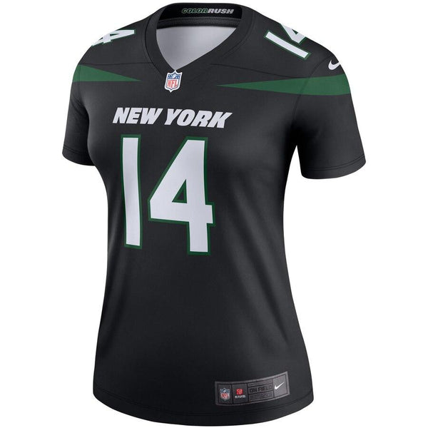 Sam Darnold New York Jets Women's Color Rush Legend Jersey – Stealth Black 2019