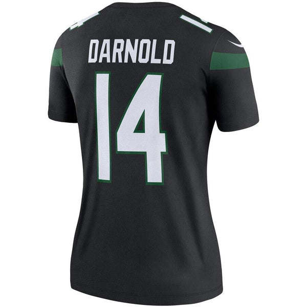 Sam Darnold New York Jets Women's Color Rush Legend Jersey – Stealth Black 2019
