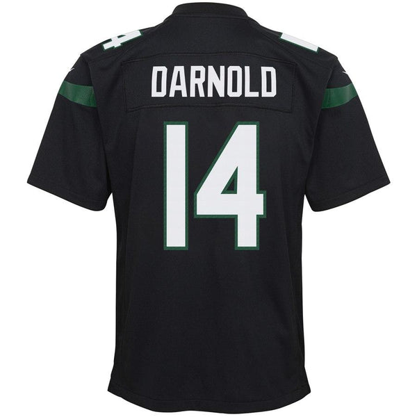 Sam Darnold New York Jets Youth Retired Player Game Jersey – Stealth Black 2019