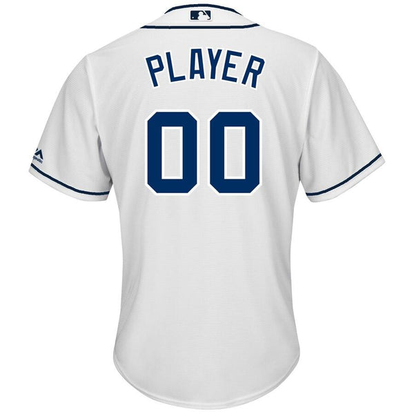San Diego Padres Majestic Cool Base Custom Baseball Jersey - White 2019