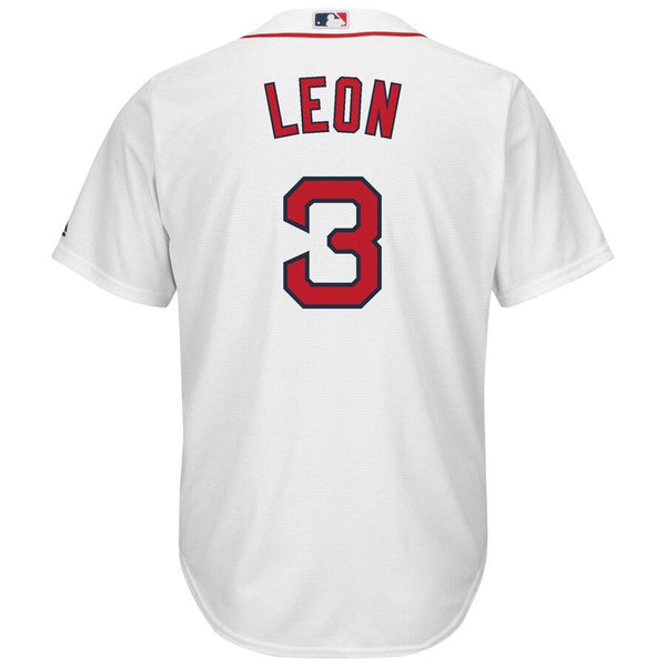Sandy Leon Boston Red Sox Majestic Home Cool Base Replica Player Jersey - White 2019