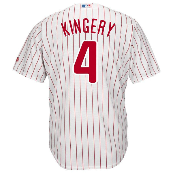 Scott Kingery Philadelphia Phillies Majestic Official Cool Base Player Jersey – White 2019
