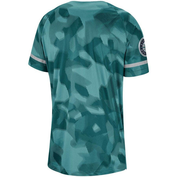 Seattle Mariners Camo Jersey - Aqua 2019