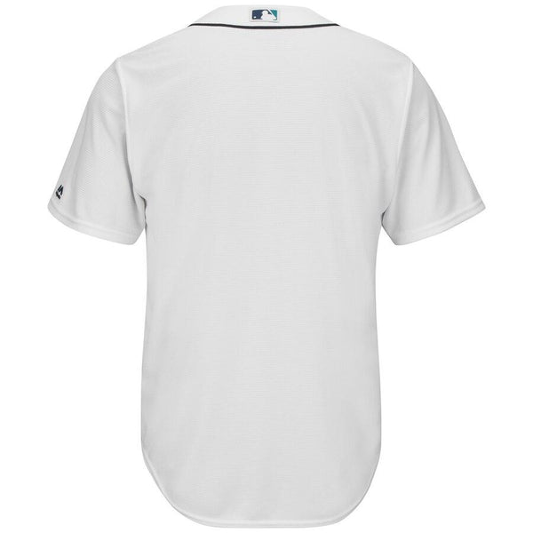 Seattle Mariners Majestic Official Cool Base Jersey - White 2019