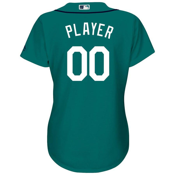 Seattle Mariners Majestic Women's Cool Base Alternate Jersey - Green 2019
