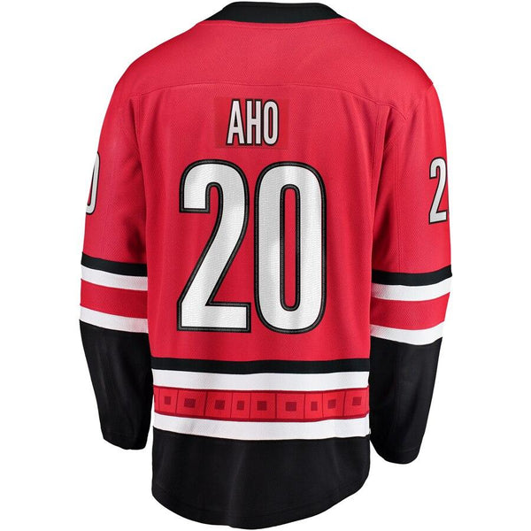 Sebastian Aho Carolina Hurricanes Breakaway Player Jersey – Red 2019