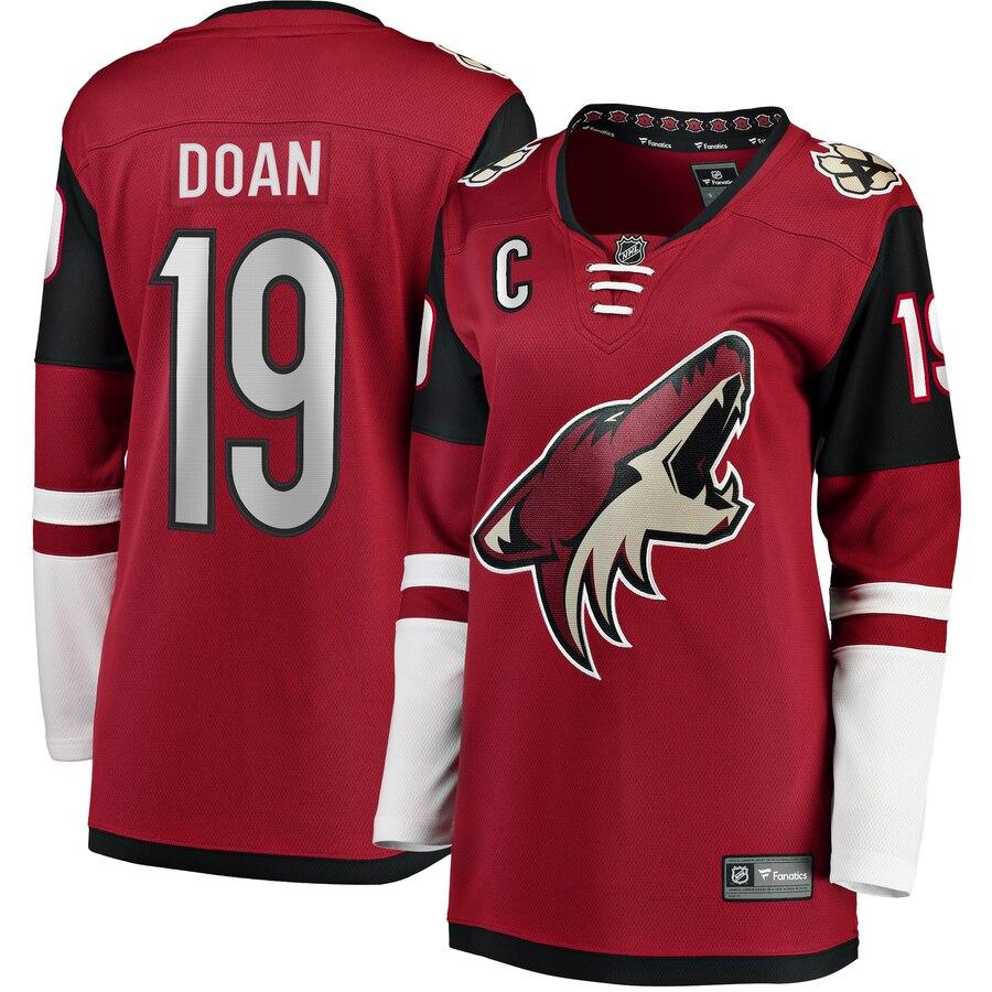 Shane Doan Arizona Coyotes Women's Home Retirement Breakaway Jersey – Garnet 2019