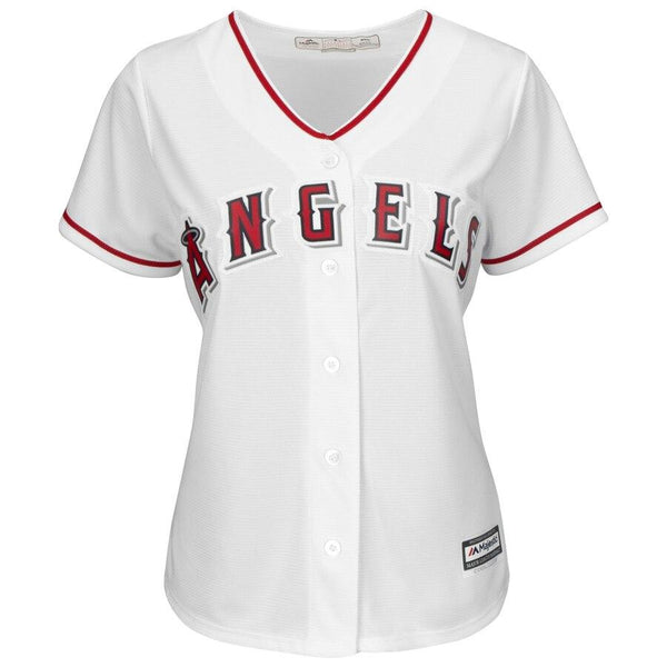 Shohei Ohtani Los Angeles Angels Majestic Women's Cool Base Player Jersey – White 2019