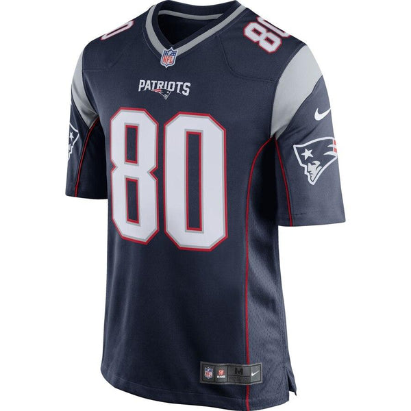 Danny Amendola New England Patriots Game Jersey - Navy Blue/Silver 2019
