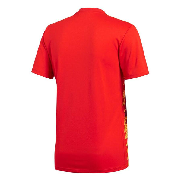 Spain National Team Youth Home Replica Blank Jersey - Red 2019