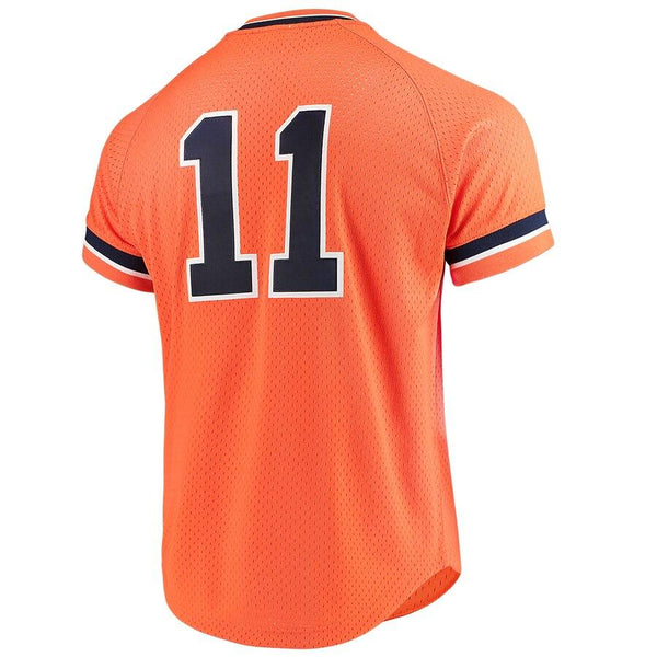 Sparky Anderson Detroit Tigers Mitchell &amp; Ness Fashion Cooperstown Collection Mesh Batting Practice Jersey - Orange 2019