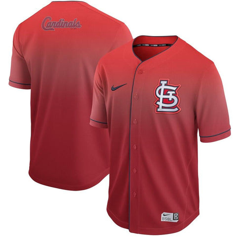St. Louis Cardinals Fade Jersey - Red 2019