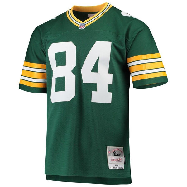 Sterling Sharpe Green Bay Packers Mitchell &amp; Ness 1994 Retired Player Replica Jersey - Green 2019