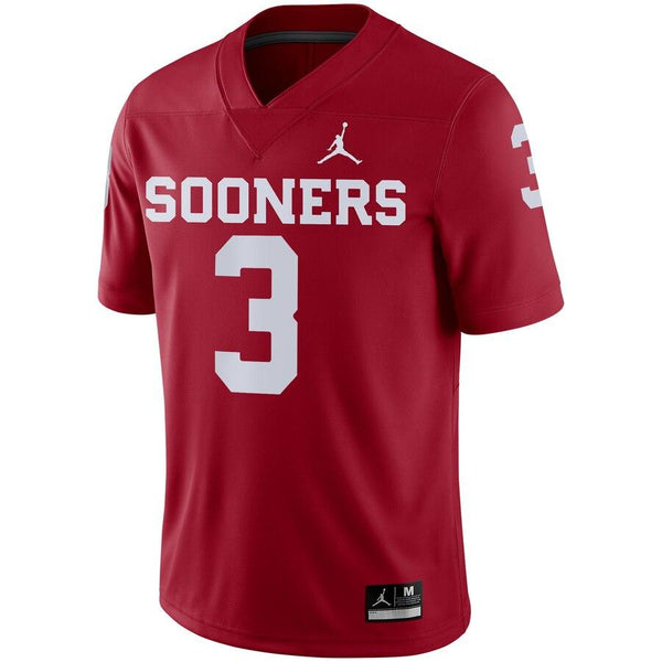 Sterling Shepard Oklahoma Sooners Jordan Brand Game Jersey – Crimson 2019