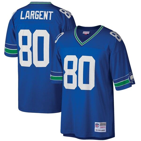 Steve Largent Seattle Seahawks Mitchell &amp; Ness Retired Player Vintage Replica Jersey - Royal Blue 2019