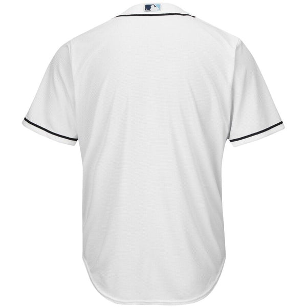 Tampa Bay Rays Majestic Official Cool Base Jersey - White 2019