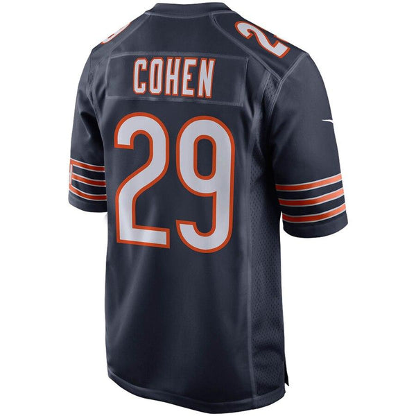 Tarik Cohen Chicago Bears 100th Season Game Jersey – Navy 2019