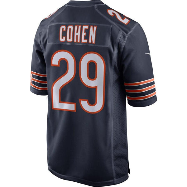 Tarik Cohen Chicago Bears NFL Draft Game Jersey - Navy 2019