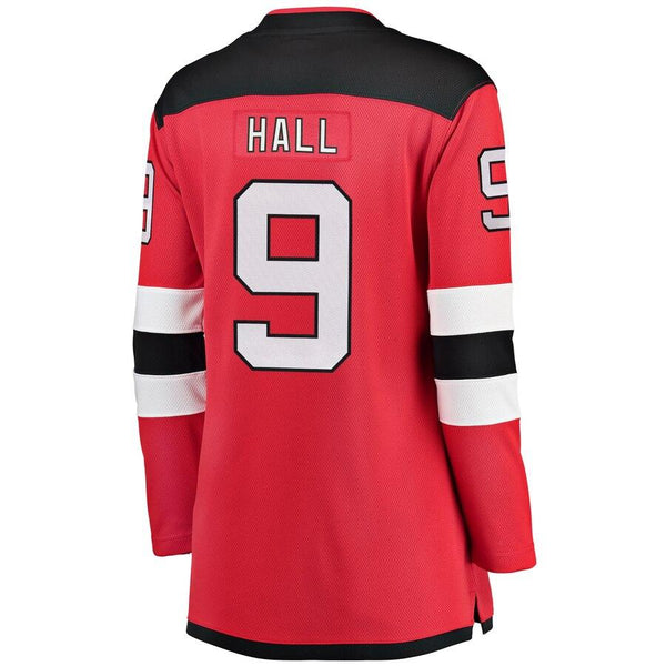 Taylor Hall New Jersey Devils Women's Home Breakaway Player Jersey - Red 2019